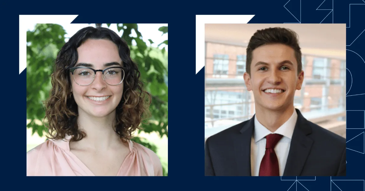 Photo of McKenna Fritz and Nicholas Marcolongo