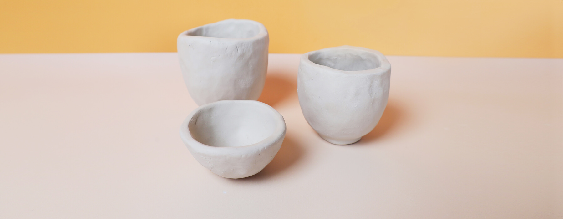 Basic Hand Building in Pottery - How to make a pinch pot