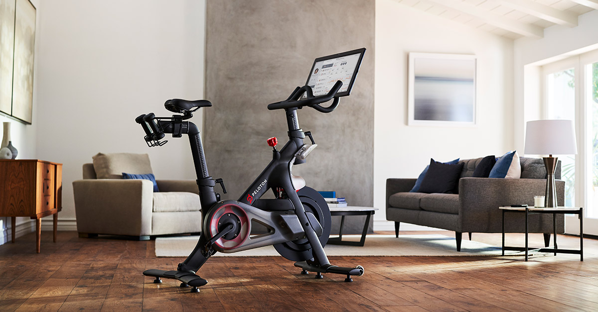 Peloton Indoor Exercise Bike With Online Streaming Classes
