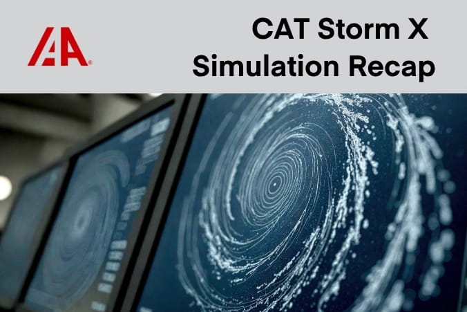 CAT Storm X Simulation Recap