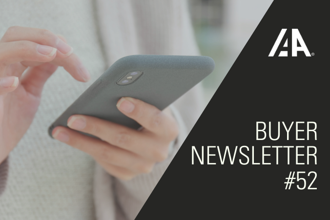 IAA Buyer Newsletter 52. Stay Alert with SMS text notifications.