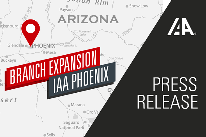 IAA Announces Further Expansion in Arizona | IAA-Insurance Auto Auctions