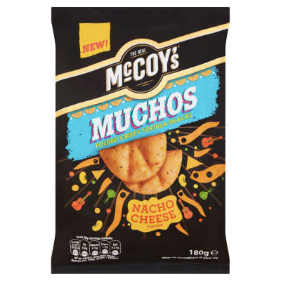 McCoy's Muchos Nacho Cheese 180g