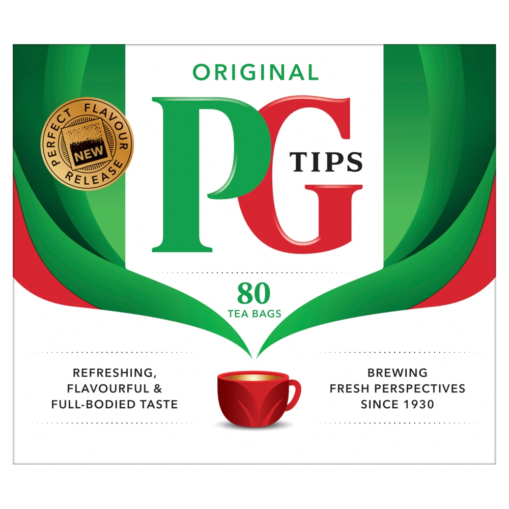 PG Tips 80 Tea Bags 232g - Co-op