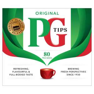 PG Tips 80 Tea Bags 232g