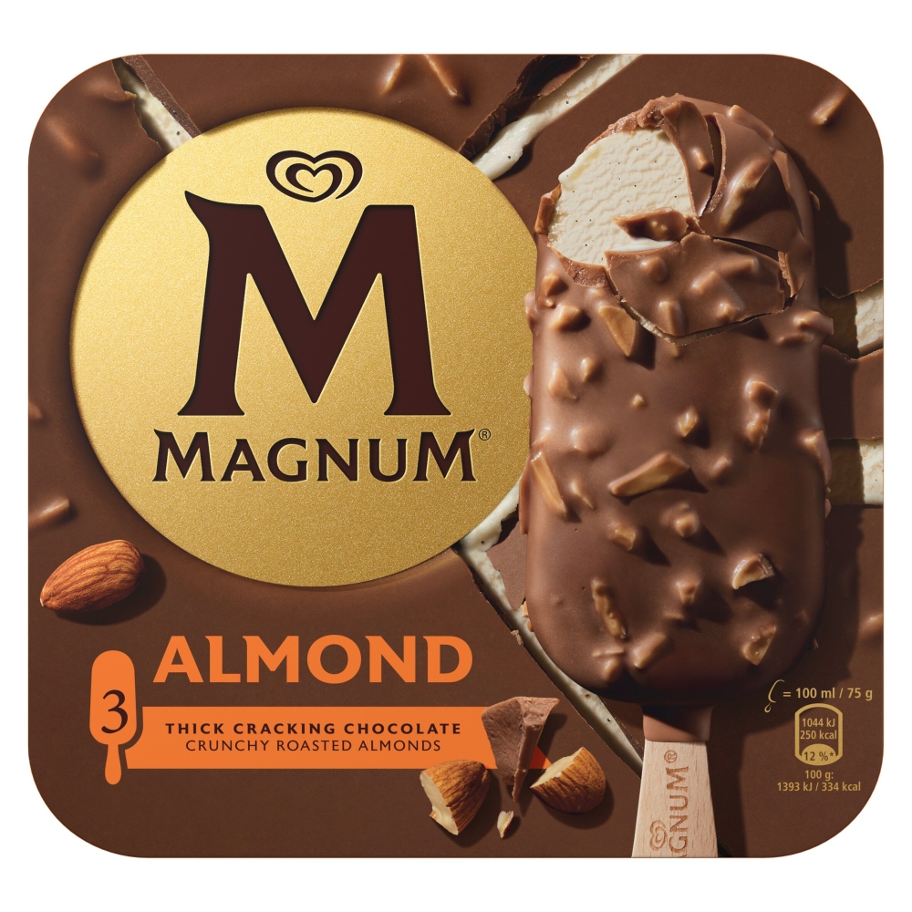 Magnum Almond 3 x 100ml               