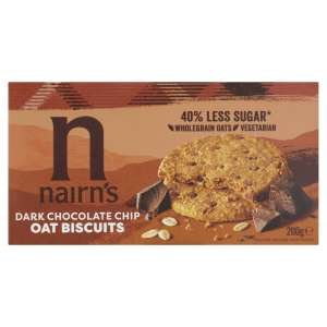 Nairns Dark Chocolate Chip Oat Biscuit 200g