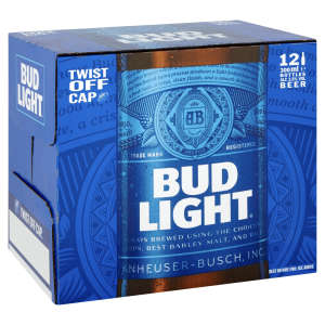 Bud Light Bottles 12x300ml