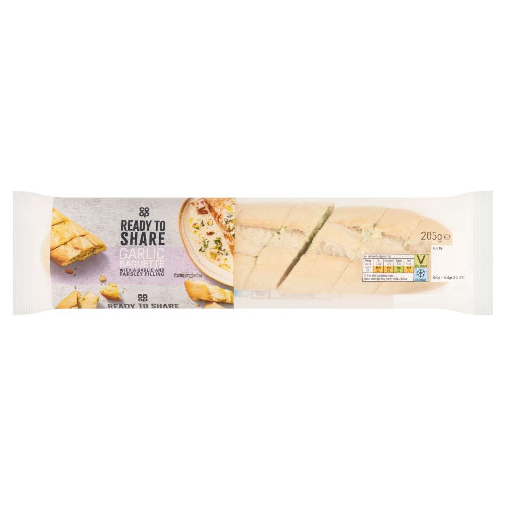 Co-op Garlic Baguette 205G