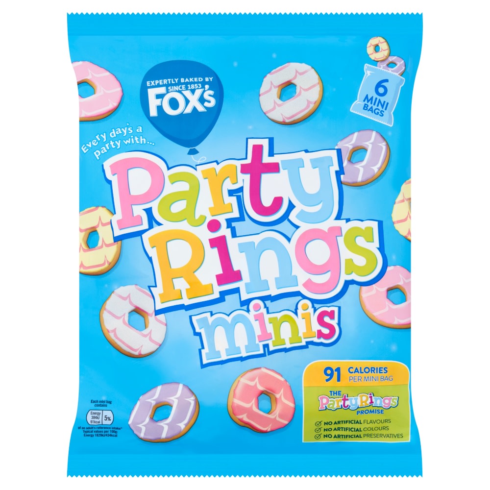 Fox Mini Party Rings 21g