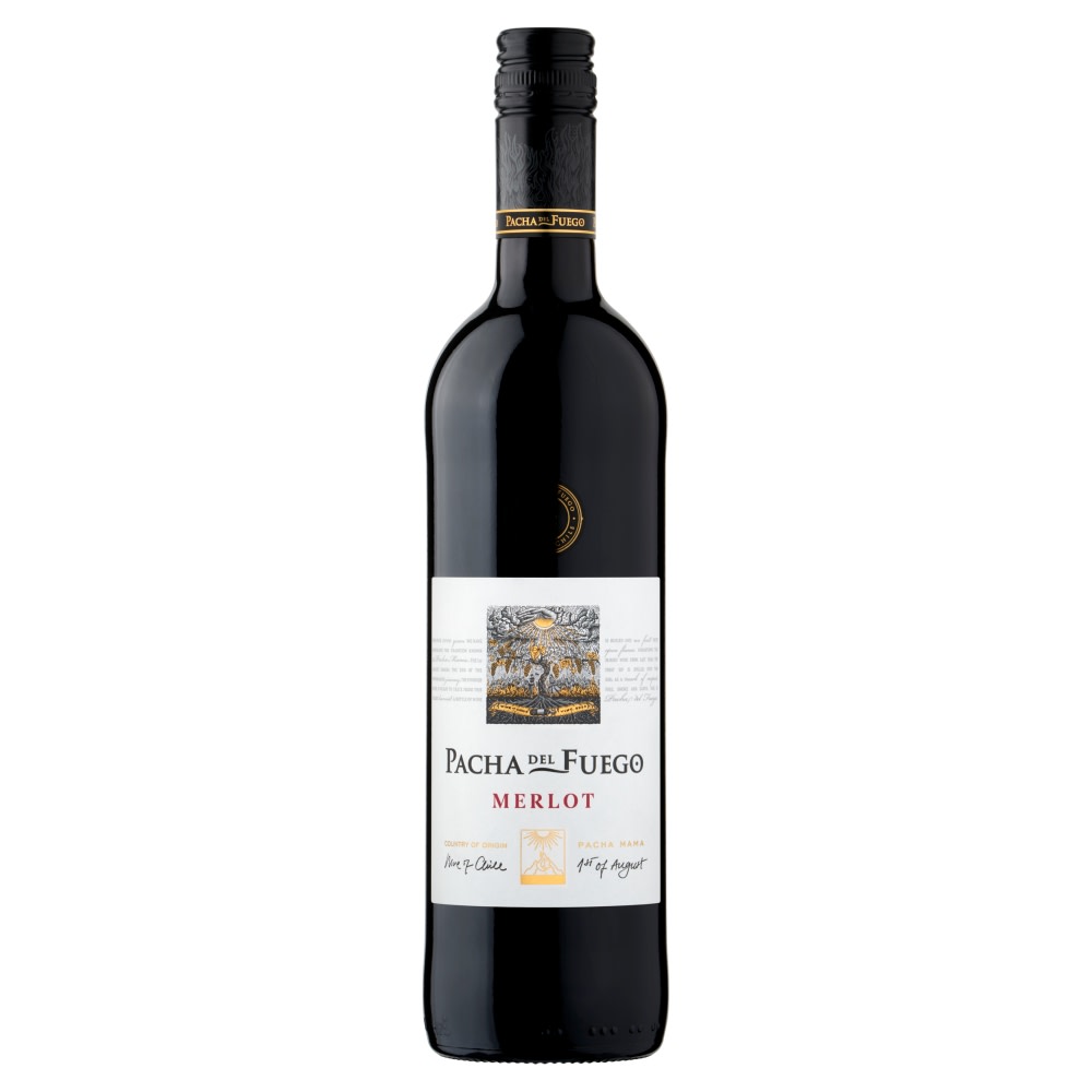 Pacha Del Fuego Merlot 75cl