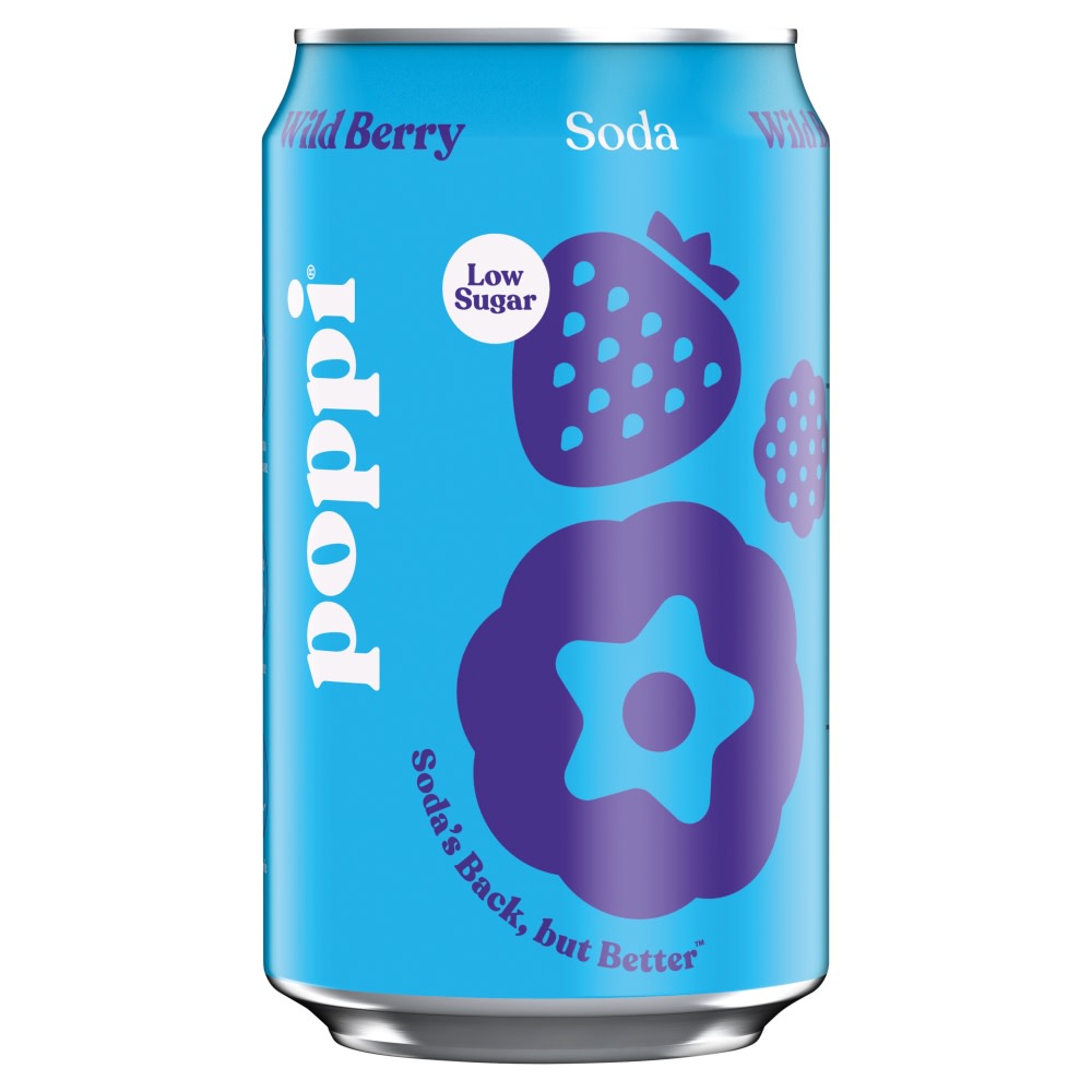 Poppi Wild Berry 330ml