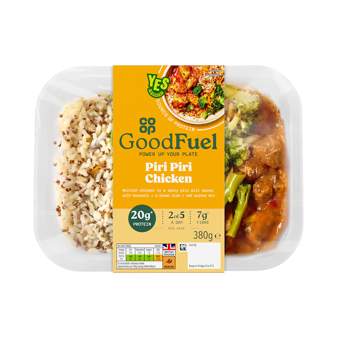 Co-op Good Fuel Peri Peri Chicken & Rice 380g