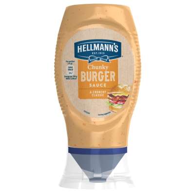Hellmann's Chunky Burger Sauce 258g