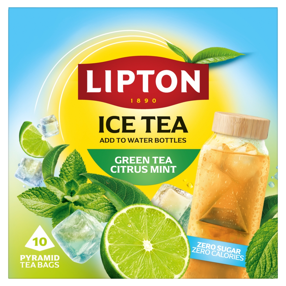 Lipton Ice Tea Infuse Green Tea Citrus Mint 10 pack