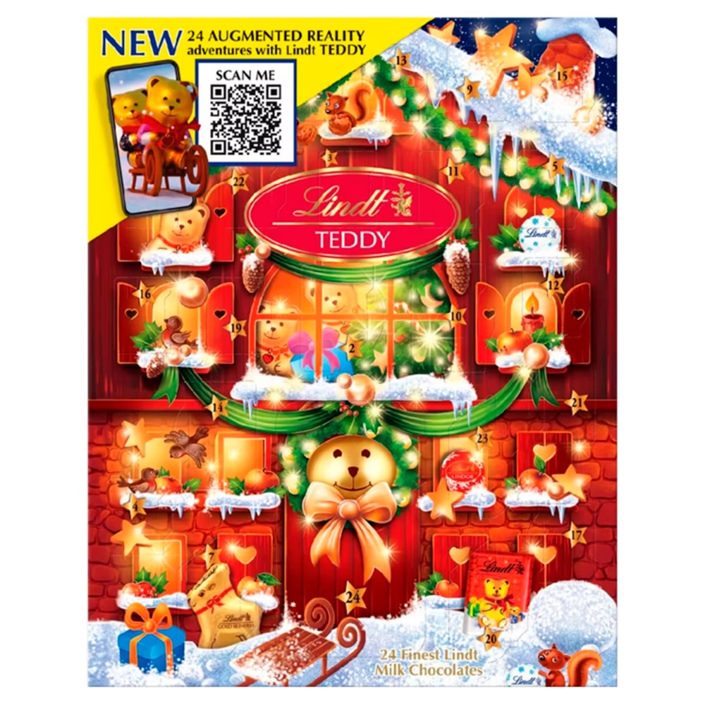 Lindt Teddy Adorable Advent Calendar Augmented Reality