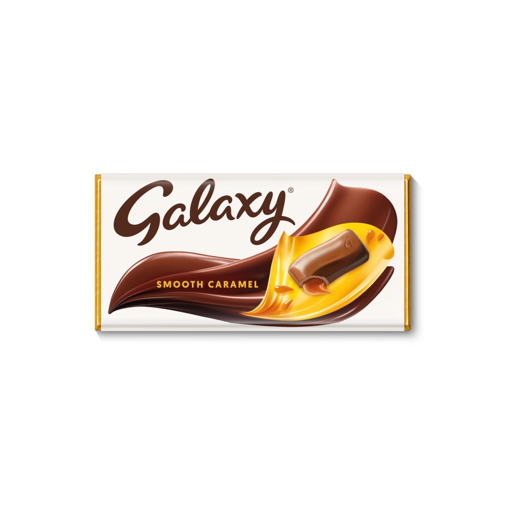 Galaxy Smooth Caramel Chocolate Bar 135g