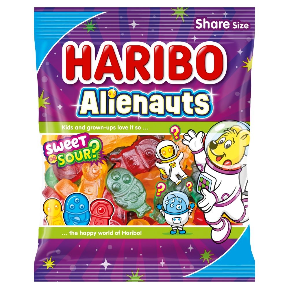 Haribo Alienauts Sweets Sharing Bag
