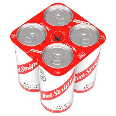 Red Stripe Can 4x440ml