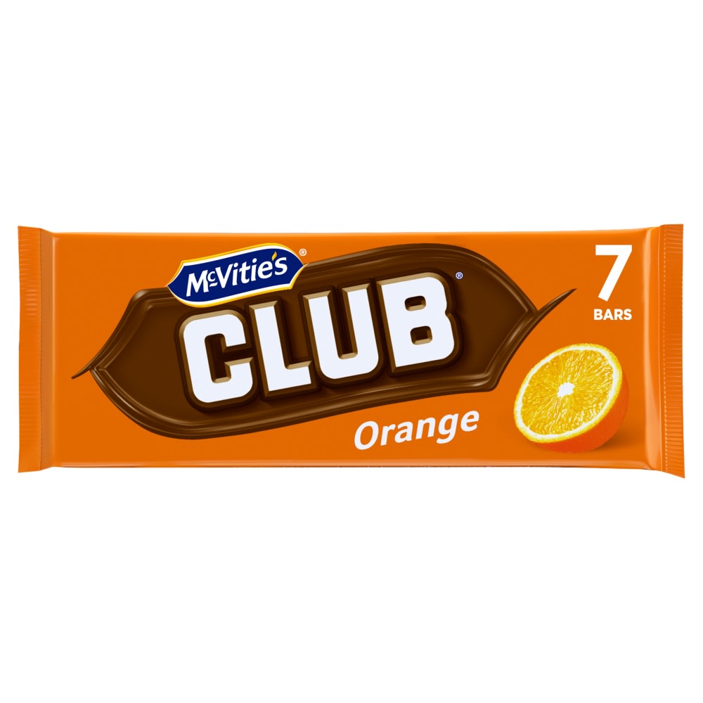 McVitie's Club Orange 7pk