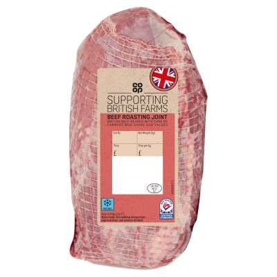 Coop Unfatted Beef Joint (Large) Average 1.5kg