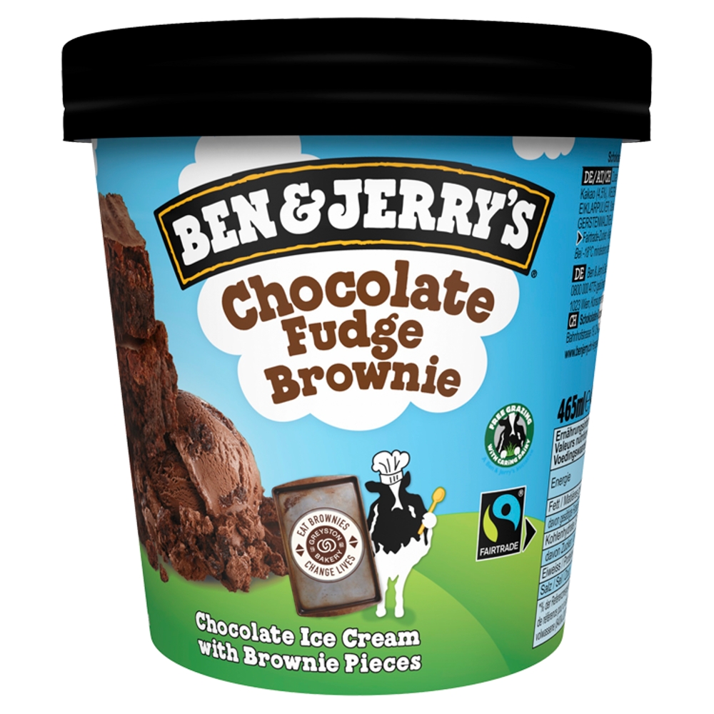 Ben & Jerry's Chocolate Fudge Brownie 465ml - Co-op