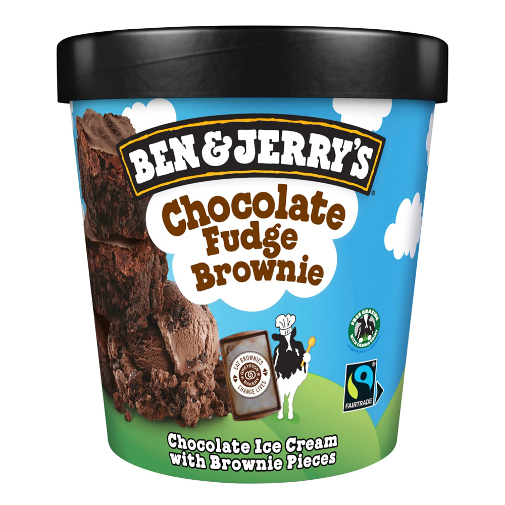 Ben & Jerry's Chocolate Fudge Brownie Ice Cream Tub