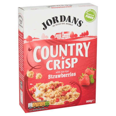 Jordans Country Crisp with Real Strawberries 500g