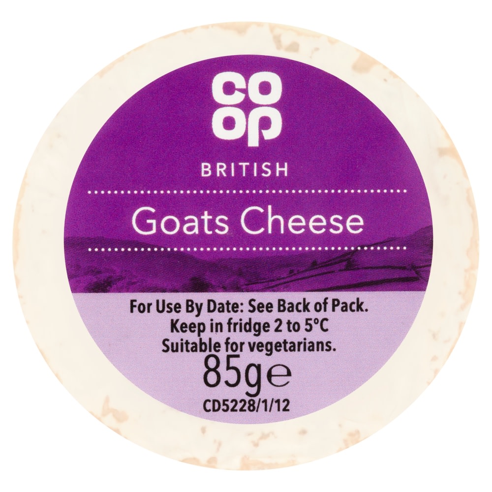 Co-op Goats Cheese 85g