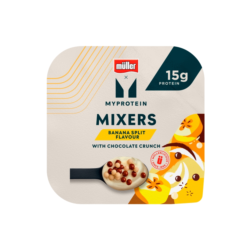 Müller Myprotein Banana Split Flavour Mixers 140g