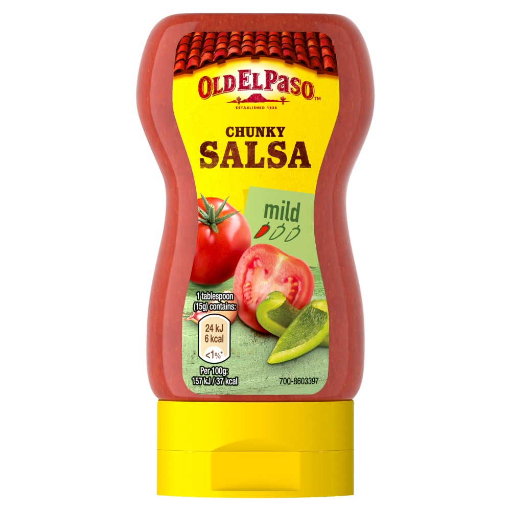Old El Paso Squeeze Chunky Salsa 238g