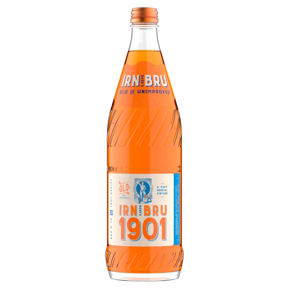 IRN-BRU 1901 Soft Drink Glass Bottle 750ml