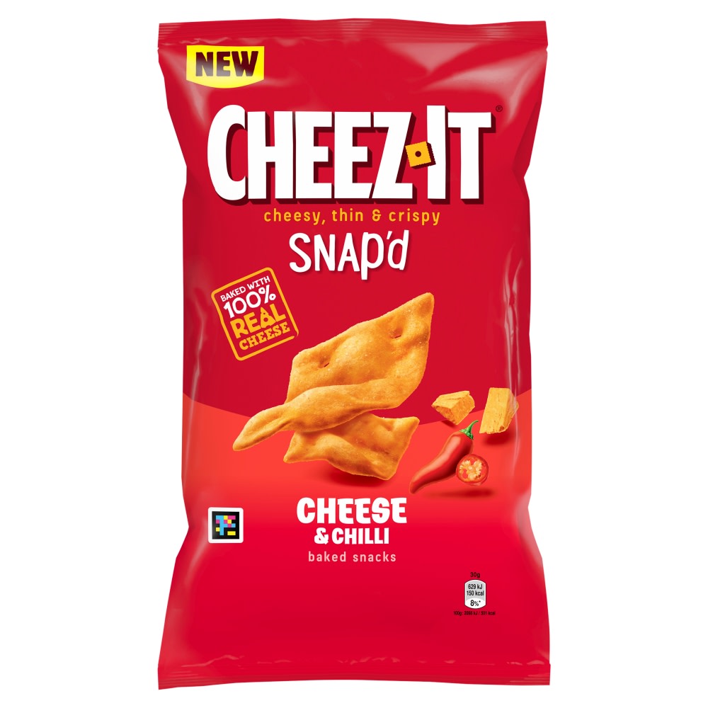 Cheez-it SNAP'D Cheese & Bacon Sharing Crisps