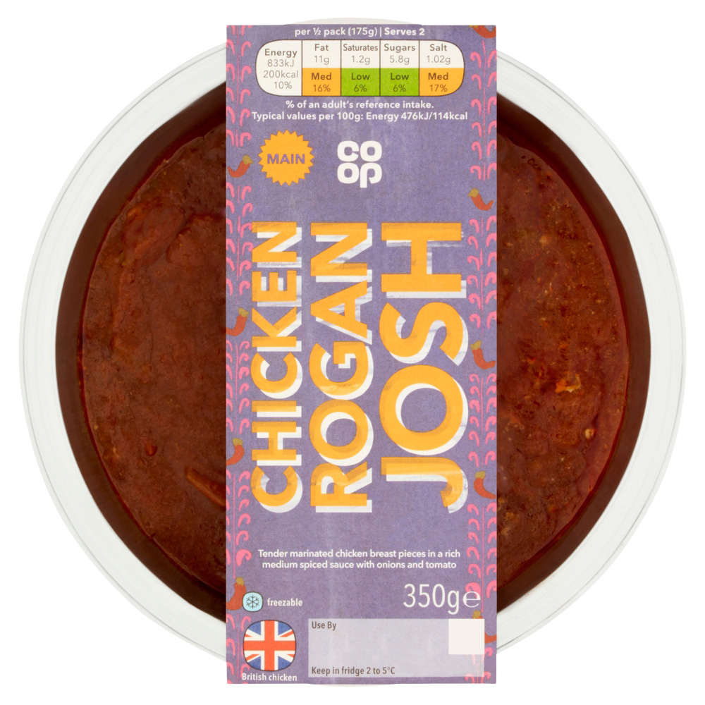 Coop Chicken Rogan Josh 350g Coop