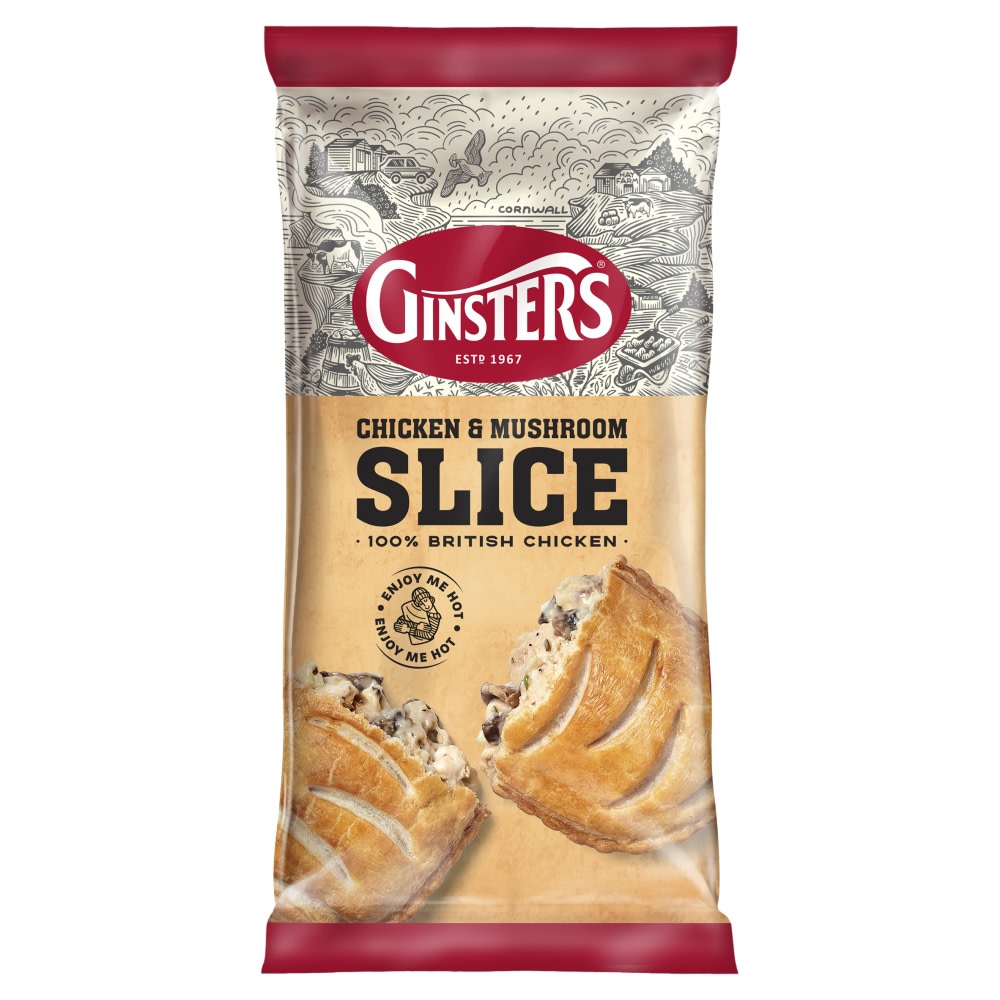 Ginsters Chicken & Mushroom Slice 170G