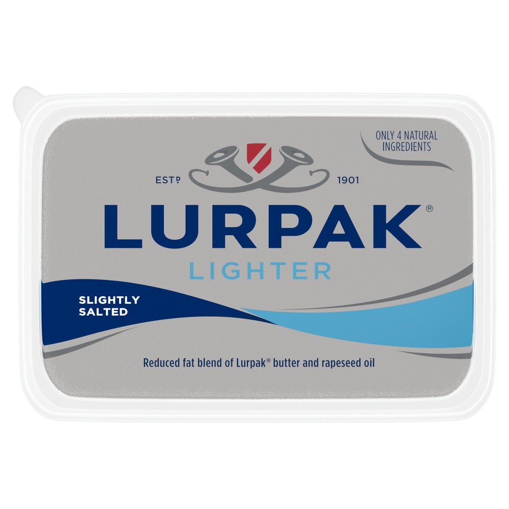 Lurpak Slightly Salted Spreadable Blend of Butter and Rapeseed Oil 400g