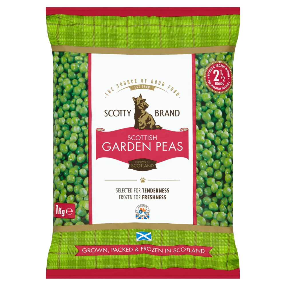 Scotty Brand Garden Peas 1kg