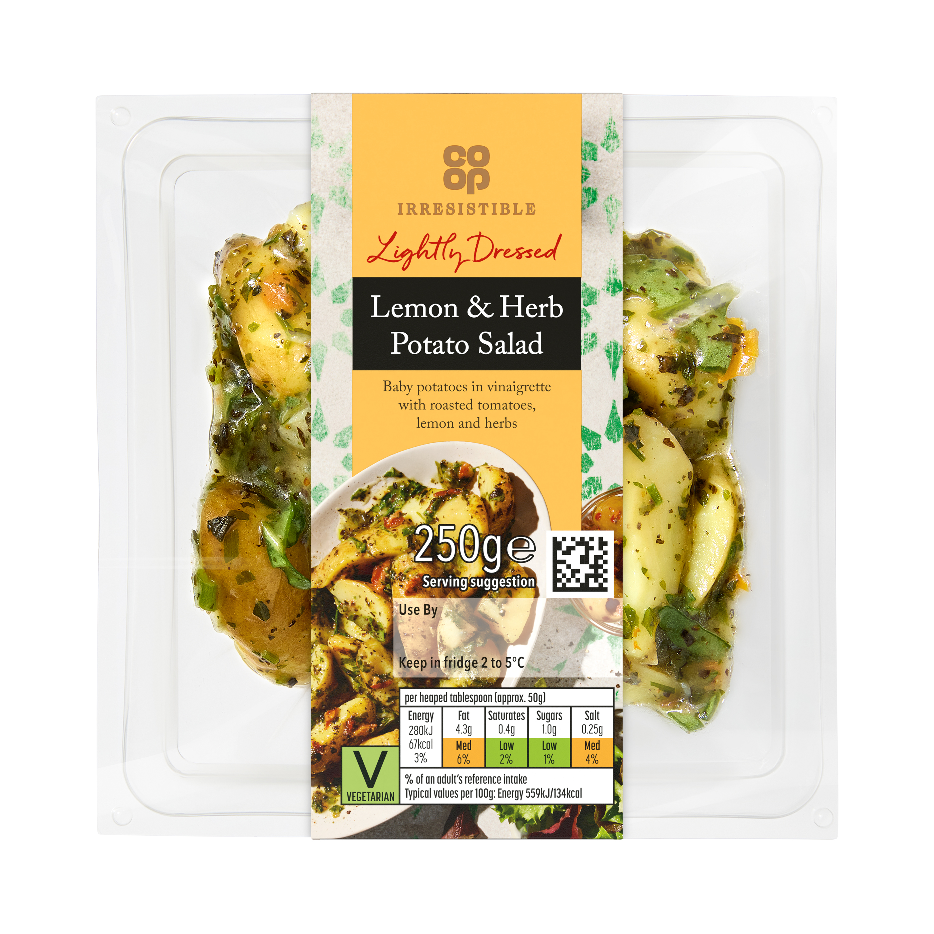 Co-op Irresistible Lemon & Herb Potato Salad ​250g