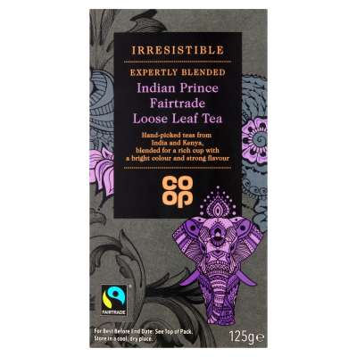 Co-op Irresistible Indian Prince Fairtrade Loose Leaf Tea 125g