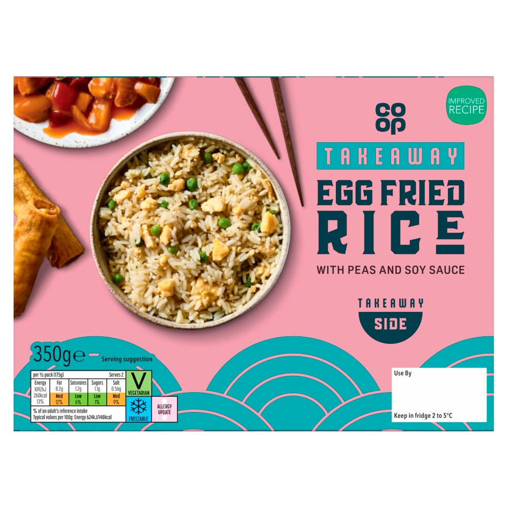 Co-op Egg Fried Rice 350g