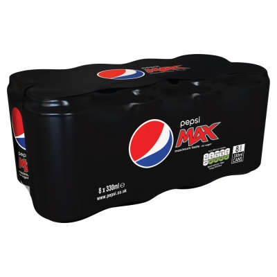 Pepsi Max 8 x 330ml