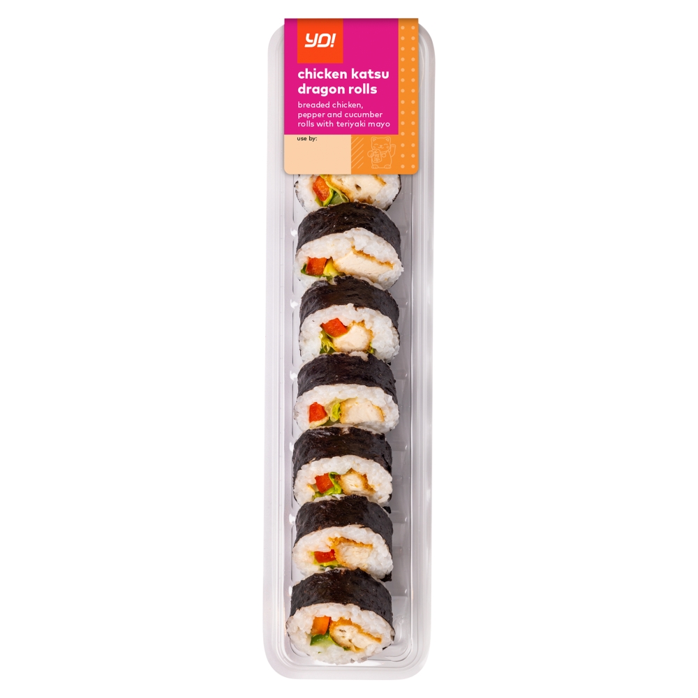  Yo! Chicken Katsu Dragon Rolls 209g