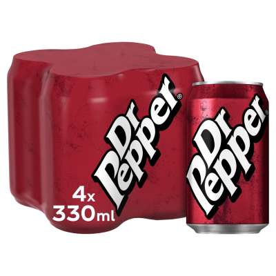 Dr Pepper 4 x 330ml  													