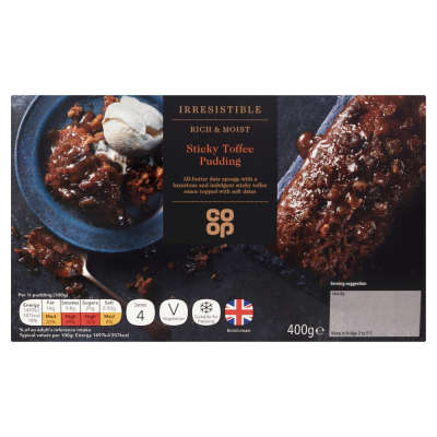 Co-op Irresistible Sticky Toffee Sponge Pudding 400g