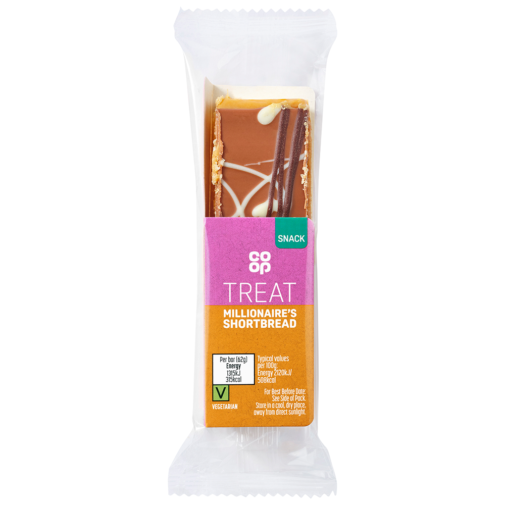 Co-op Treat Millionaire's Shortbread 245g