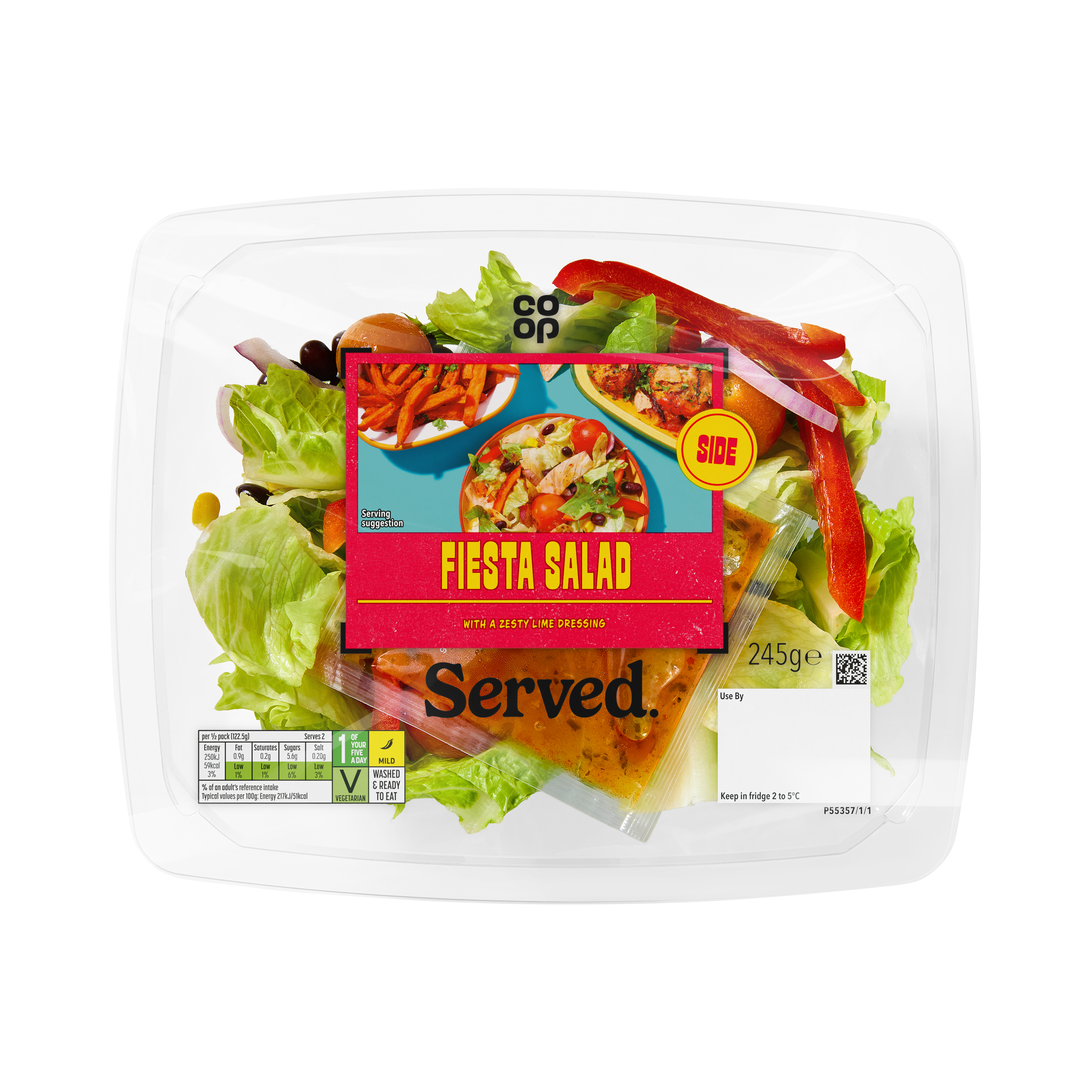 Co-op Mexican Fiesta Salad 245g
