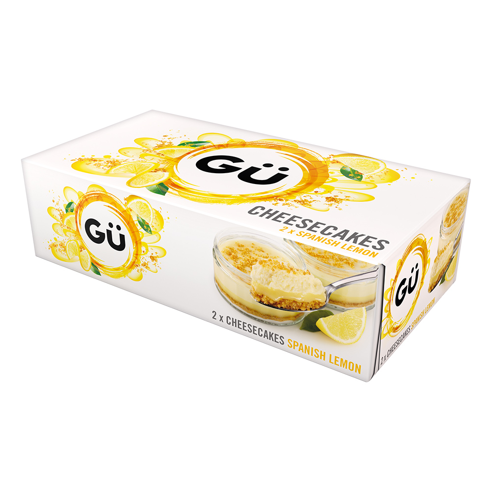 Gu Lemon Cheesecakes 2x90g Co Op