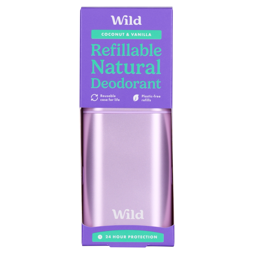 Wild Purple Case, Coconut & Vanilla Deodorant