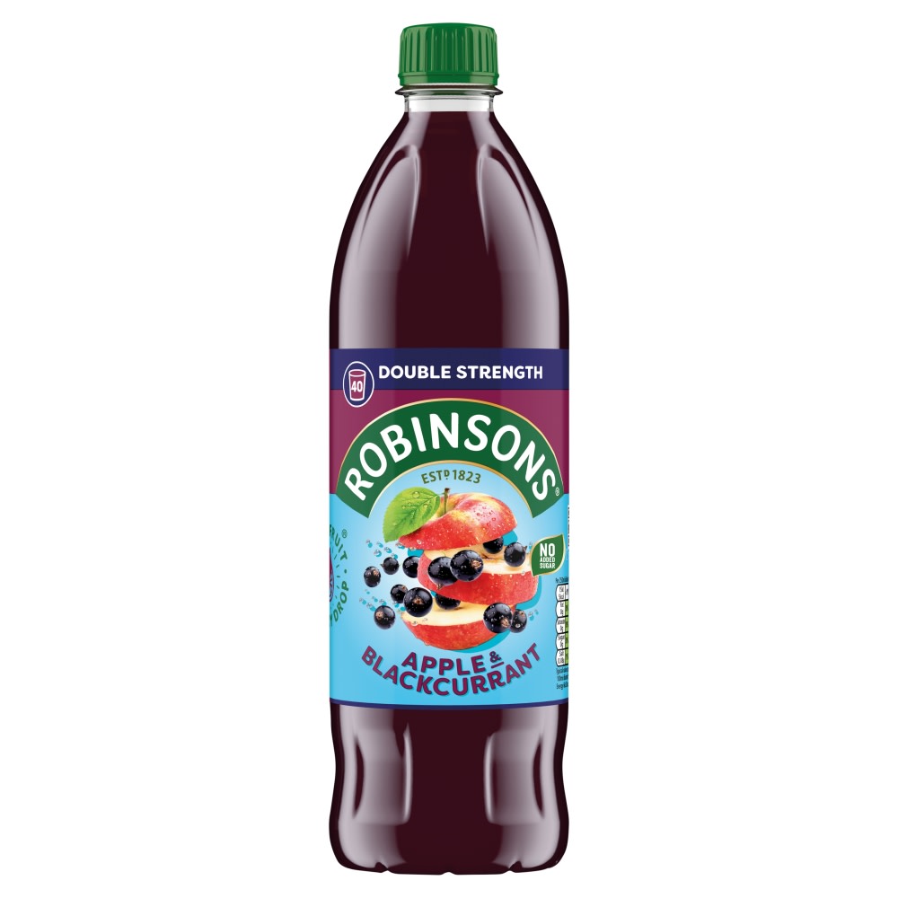 Robinsons Mini Apple & Blackcurrant On-The-Go Squash 66ml