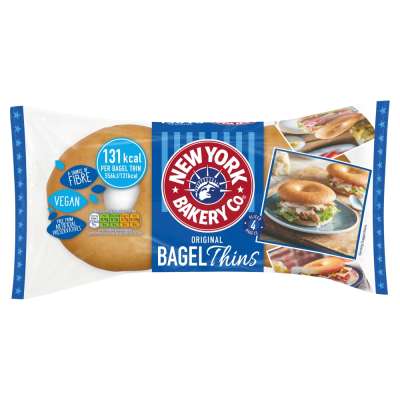 New York Original Bagel Thins 4pk     